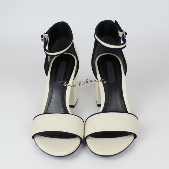 NEW ALEXANDER WANG Abby Leather Sandals - Picture 4 of 10